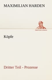 Cover von Köpfe.Dritter Teil