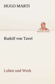 Cover von Rudolf von Tavel - Leben und Werk