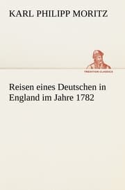 Cover von Reisen eines Deutschen in England im Jahre 1782