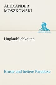 Cover von Unglaublichkeiten