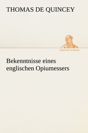 Cover von Bekenntnisse eines englischen Opiumessers