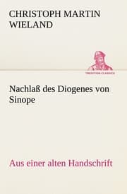 Cover von Nachlaß des Diogenes von Sinope