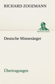 Cover von Deutsche Minnesänger.Übertragungen