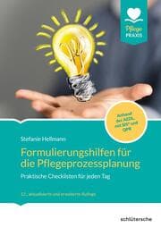 Cover von Formulierungshilfen für die Pflegeprozessplanung