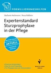 Cover von Formulierungshilfen Expertenstandard Sturzprophylaxe in der Pflege