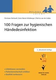 Cover von 100 Fragen zur hygienischen Händedesinfektion