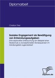 Cover von Soziales Engagement als Bewältigung von Entwicklungsaufgaben