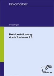 Cover von Marktbeeinflussung durch Tourismus 2.0
