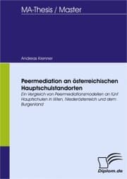 Cover von Peermediation an österreichischen Hauptschulstandorten