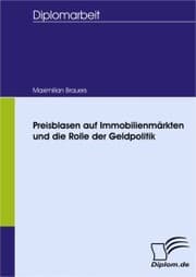 Cover von Preisblasen auf Immobilienmärkten und die Rolle der Geldpolitik