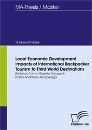 Cover von Local Economic Development Impacts of International Backpacker Tourism to Third World Destinations