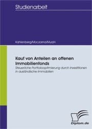 Cover von Kauf von Anteilen an offenen Immobilienfonds