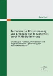 Cover von Techniken zur Kostensenkung und Erhöhung von IT-Sicherheit durch WAN-Optimierung