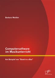 Cover von Computersoftware im Musikunterricht: Am Beispiel von 'Band-in-a-Box'