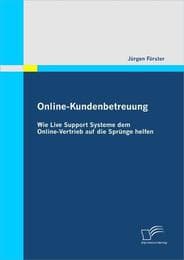 Cover von Online-Kundenbetreuung: Wie Live Support Systeme dem Online-Vertrieb auf die Sprünge helfen