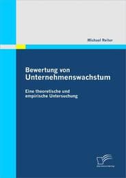 Cover von Bewertung von Unternehmenswachstum. Eine theoretische und empirische Untersuchung
