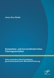 Cover von Kompetenz- und karriereförderliches Führungsverhalten: Unter besonderer Berücksichtigung geschlechtsspezifischer Mitarbeiterförderung
