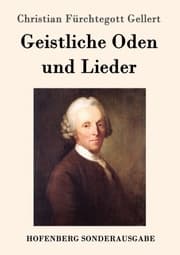 Cover von Geistliche Oden und Lieder