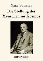Cover von Die Stellung des Menschen im Kosmos