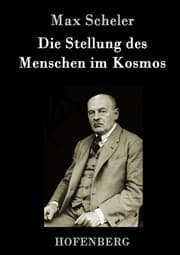 Cover von Die Stellung des Menschen im Kosmos
