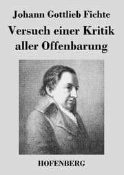 Cover von Versuch einer Kritik aller Offenbarung