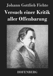 Cover von Versuch einer Kritik aller Offenbarung