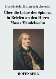 Cover von Über die Lehre des Spinoza in Briefen an den Herrn Moses Mendelssohn