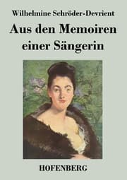 Cover von Aus den Memoiren einer Sängerin