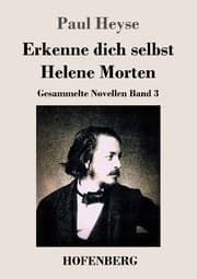 Cover von Erkenne dich selbst / Helene Morten