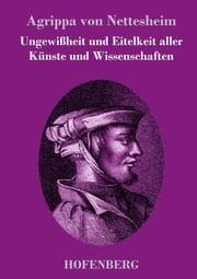 Cover von Ungewißheit und Eitelkeit aller Künste und Wissenschaften