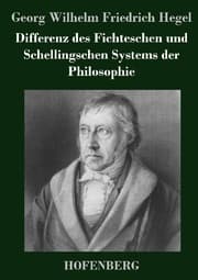 Cover von Differenz des Fichteschen und Schellingschen Systems der Philosophie