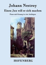 Cover von Einen Jux will er sich machen