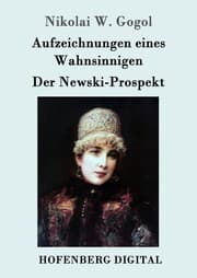 Cover von Aufzeichnungen eines Wahnsinnigen / Der Newski-Prospekt