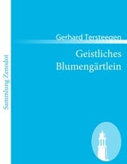 Cover von Geistliches Blumengärtlein