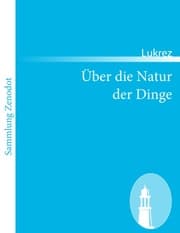 Cover von Über die Natur der Dinge