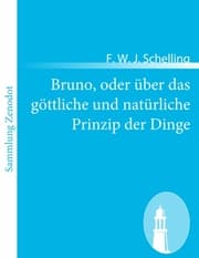 Cover von Bruno, oder über das göttliche und natürliche Prinzip der Dinge