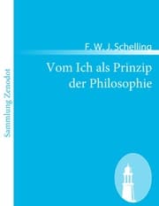 Cover von Vom Ich als Prinzip der Philosophie