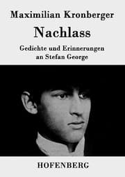 Cover von Nachlass