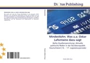 Cover von Mindestlohn.Was u.a.Oskar Lafontaine dazu sagt