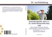 Cover von Entwicklungshilfe.Was u.a.Dr.Guido Westerwelle dazu sagt