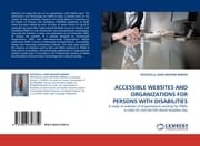 Cover von ACCESSIBLE WEBSITES AND ORGANIZATIONS FOR PERSONS WITH DISABILITIES