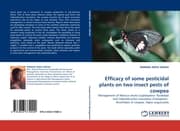 Cover von Efficacy of some pesticidal plants on two insect pests of cowpea