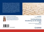 Cover von Functionalistische benadering van de eenheid 'zin'