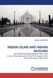 Cover von INDIAN ISLAM AND INDIAN MUSLIMS