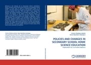 Cover von POLICIES AND CHANGES IN SECONDARY SCHOOL HOME SCIENCE EDUCATION