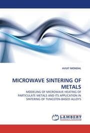 Cover von MICROWAVE SINTERING OF METALS