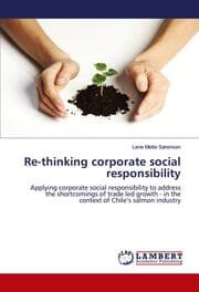 Cover von Re-thinking corporate social responsibility