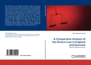 Cover von A Comparative Analysis of the Divorce Law in England and Denmark