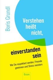 Cover von Verstehen heißt nicht, einverstanden sein