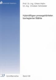 Cover von Hybridfügen pressgehärteter borlegierter Stähle